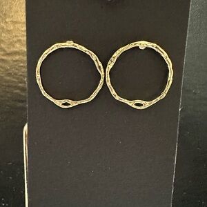 Hoop Stud Earrings